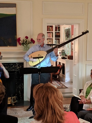 Eric Hansen at the Hartt@Home concert May 31, 2019